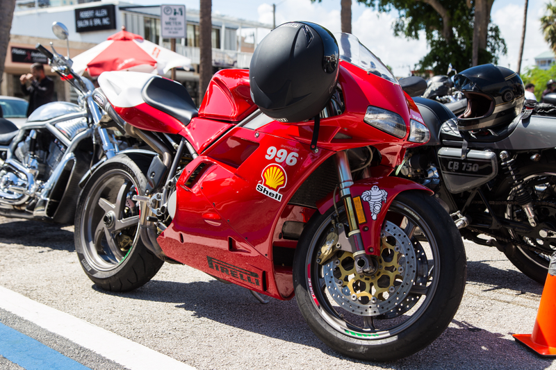 Two different tire stickers...if you can’t see, the Pirellis won out